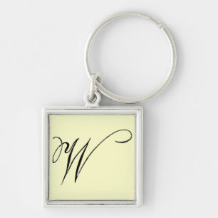 'W' Monogram - Keychain