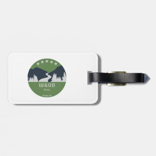 W&OD Trail Luggage Tag