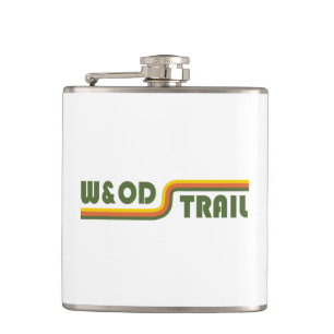 W&OD Trail Virginia Hip Flask