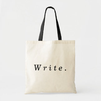 " W r I t e . " , the tote
