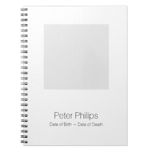 W Template Funeral Guest Book Add favourite photo