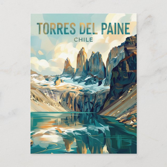 W Trek Chile Postcard (Front)