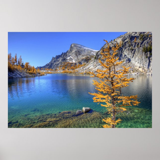 WA, Alpine Lakes Wilderness, Enchantment 4 Poster (Front)