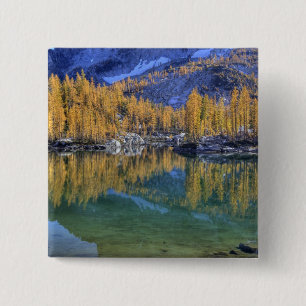 WA, Alpine Lakes Wilderness, Enchantment 5 15 Cm Square Badge