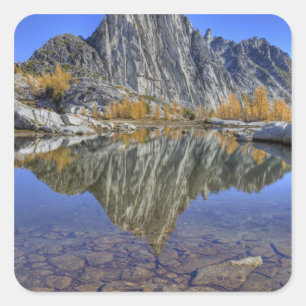 WA, Alpine Lakes Wilderness, Enchantment Square Sticker