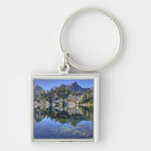 WA, Alpine Lakes Wilderness, Gem Lake, with 2 Key Ring