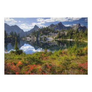 WA, Alpine Lakes Wilderness, Gem Lake, with 2 Photo Print