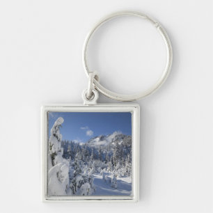 WA, Alpine Lakes Wilderness, Snow Lake basin Key Ring