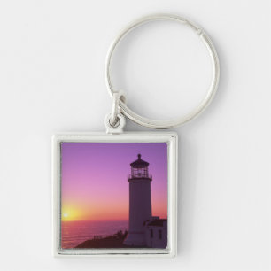 WA, Cape Disappointment State Park, North Head 2 Key Ring