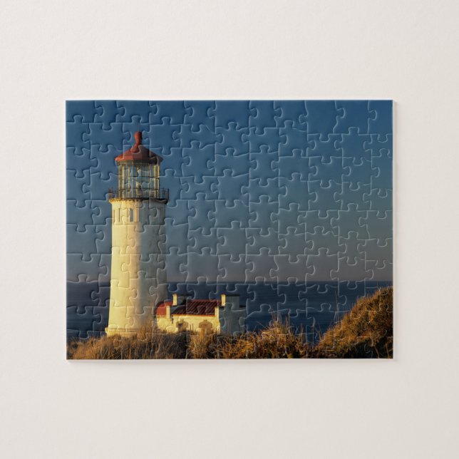 WA, Cape Disappointment State Park, North Head Jigsaw Puzzle (Horizontal)