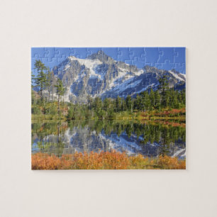 WA, Heather Meadows Recreation Area, Mt. Jigsaw Puzzle