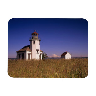 WA, Maury Island, Point Robinson Lighthouse, Magnet