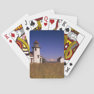 WA, Maury Island, Point Robinson Lighthouse, Playing Cards