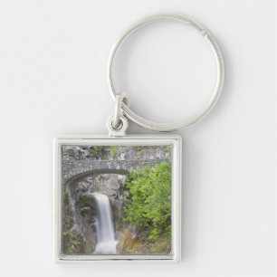 WA, Mount Rainier National Park, Christine Falls Key Ring