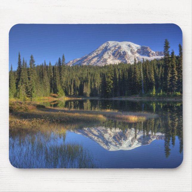 WA, Mt. Rainier National Park, Mt. Rainier Mouse Pad (Front)