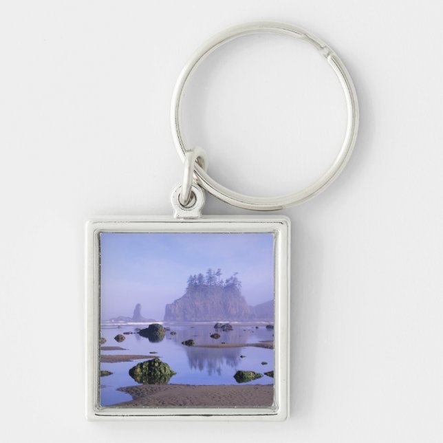 WA, Olympic National Park, Second Beach, Key Ring (Front)