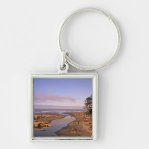 WA, Olympic NP, Kalaloch Beach and Kalaloch Key Ring