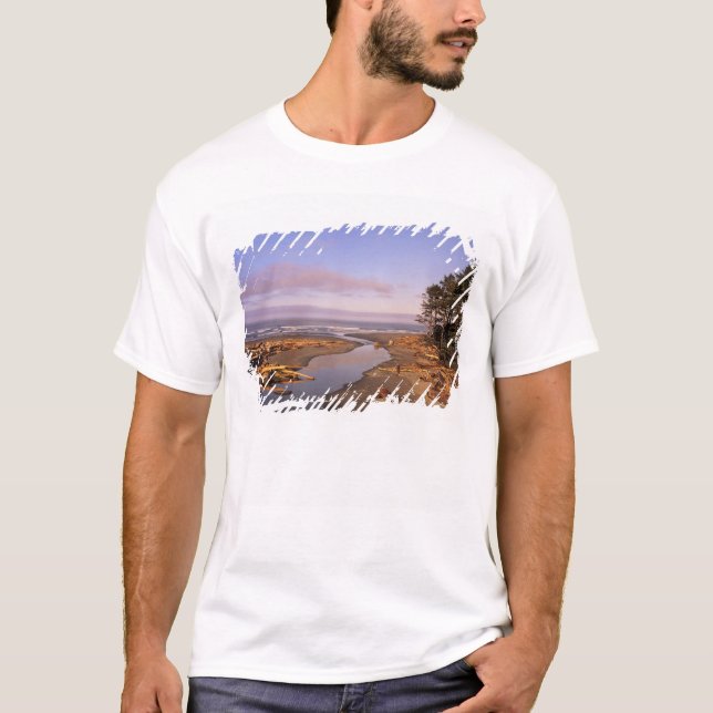 WA, Olympic NP, Kalaloch Beach and Kalaloch T-Shirt (Front)