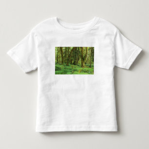 WA, Olympic NP, Quinault Rain Forest, moss Toddler T-Shirt