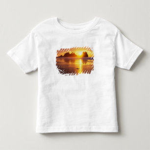 WA, Olympic NP, Shi Shi beach at sunset, Point Toddler T-Shirt