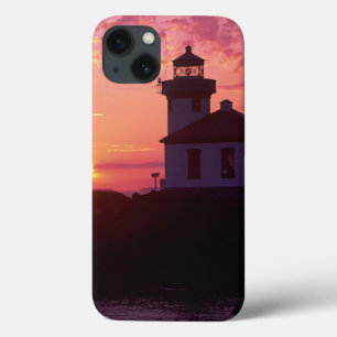 WA, San Juan Island, Lime Kiln Lighthouse, 1919, iPhone 13 Case