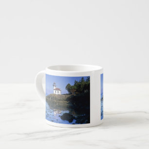 WA, San Juan Island, Lime Kiln lighthouse Espresso Cup