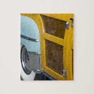 WA, Seattle, classic American automobile. 2 Jigsaw Puzzle