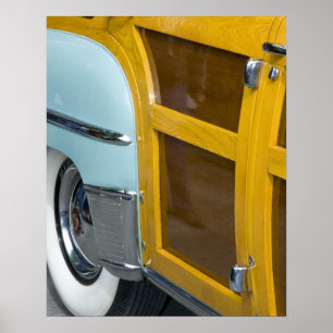 WA, Seattle, classic American automobile. 2 Poster