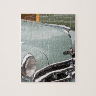 WA, Seattle, classic American automobile. 3 Jigsaw Puzzle