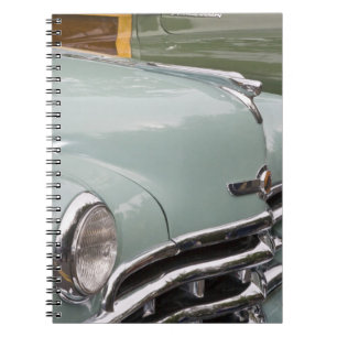 WA, Seattle, classic American automobile. 3 Notebook