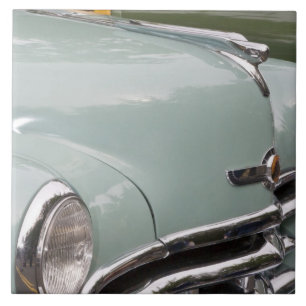 WA, Seattle, classic American automobile. 3 Tile
