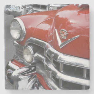 WA, Seattle, classic American automobile. Stone Coaster