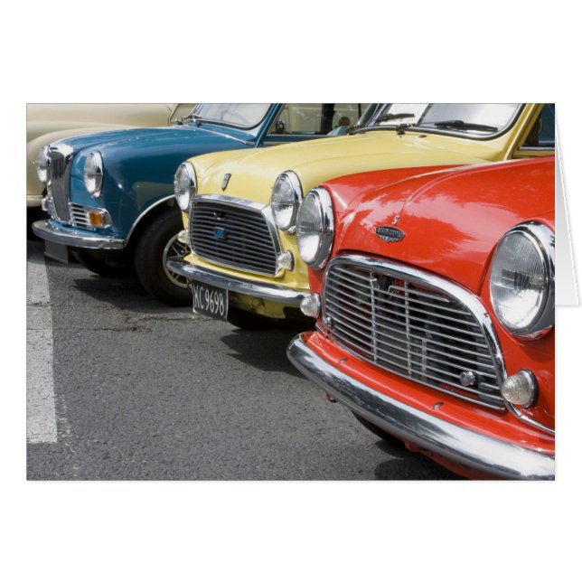 WA, Seattle, classic British automobile. (Front Horizontal)