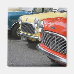WA, Seattle, classic British automobile. Magnet