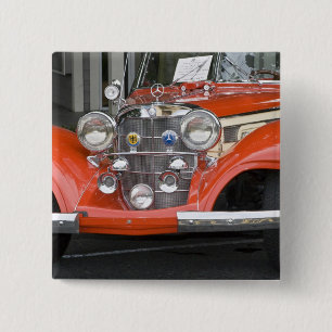 WA, Seattle, classic German automobile. 2 15 Cm Square Badge