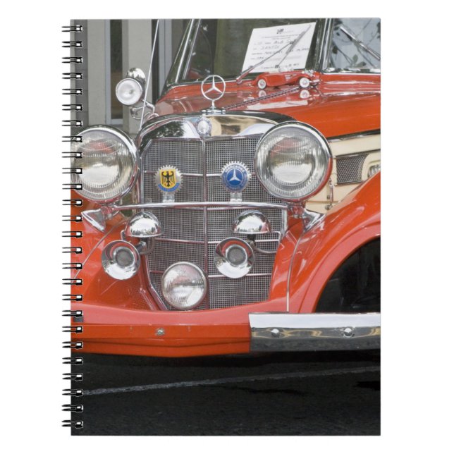 WA, Seattle, classic German automobile. 2 Notebook (Front)