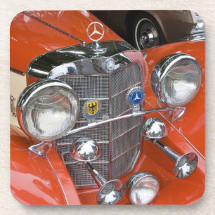 WA, Seattle, classic German automobile. Coaster