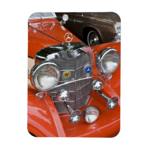 WA, Seattle, classic German automobile. Magnet