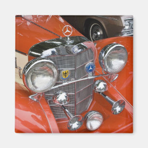 WA, Seattle, classic German automobile. Magnet
