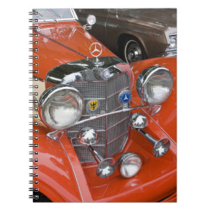 WA, Seattle, classic German automobile. Notebook