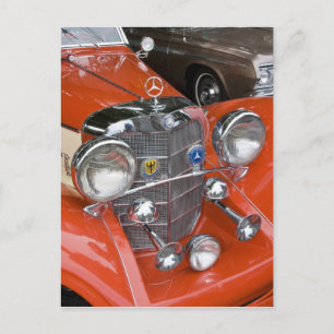 WA, Seattle, classic German automobile. Postcard