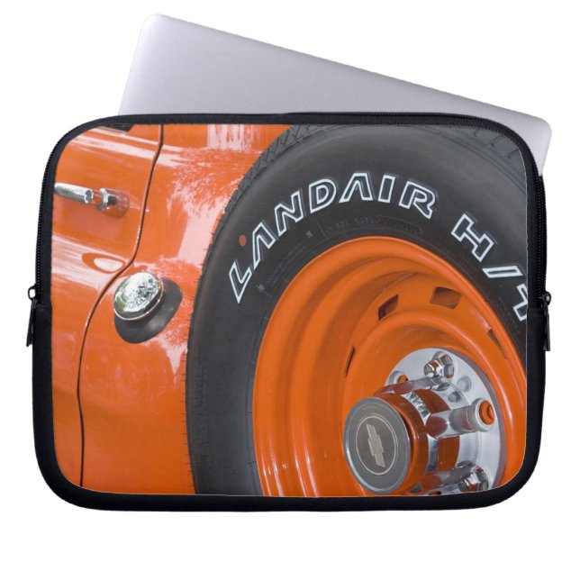 WA, Seattle, Classic pickup. Laptop Sleeve (Front)