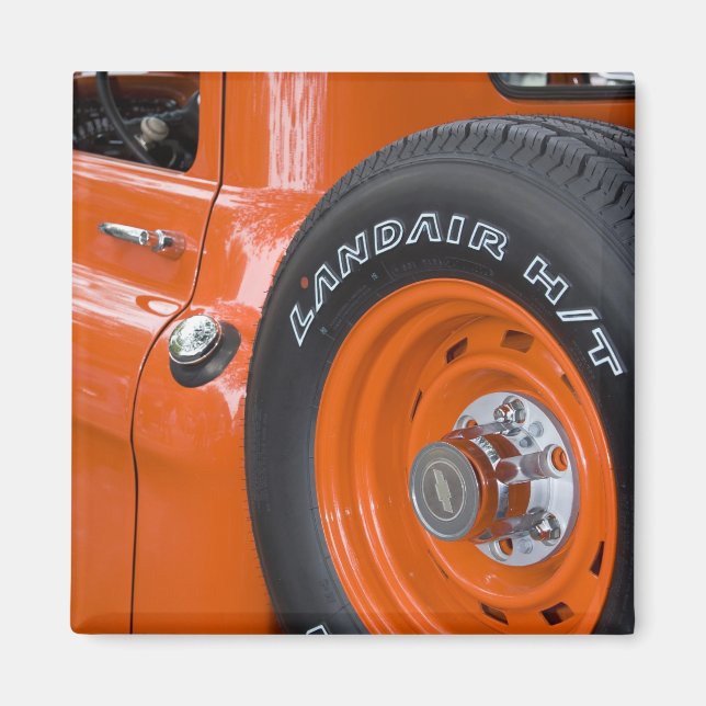 WA, Seattle, Classic pickup. Magnet (Front)