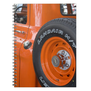 WA, Seattle, Classic pickup. Notebook