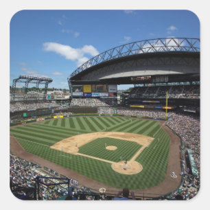 WA, Seattle, Safeco Field, Mariners baseball Square Sticker