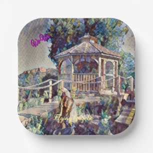 Wa-Wo Wave NFT Collection FLYING GAZEBO 12 Paper Plate