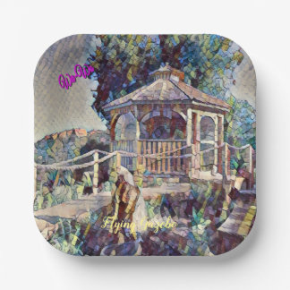 Wa-Wo Wave NFT Collection FLYING GAZEBO 12   Paper Plate