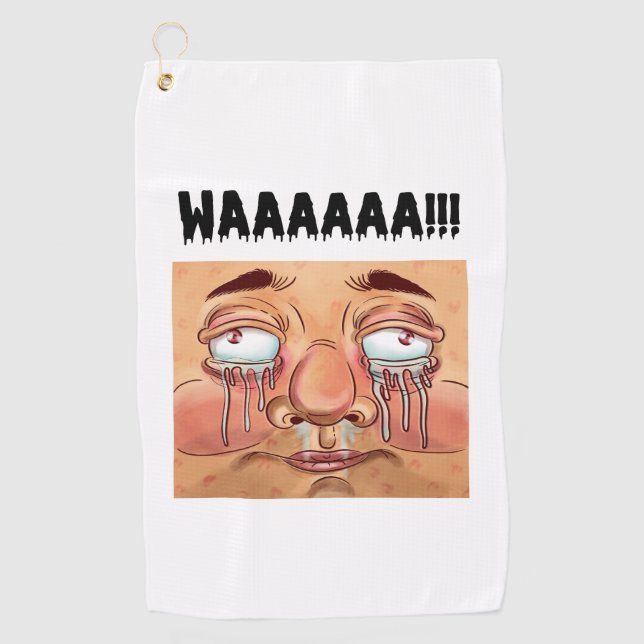 WAAAAAA!!! CRYING TOWEL (Front)