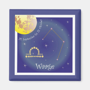 Waage 24. September bis 23. Oktober Magnet