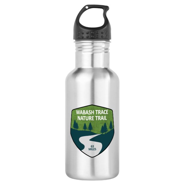 Wabash Trace Nature Trail 532 Ml Water Bottle (Front)